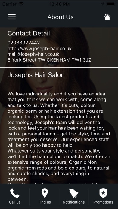 Joseph's Hair Salon screenshot 2