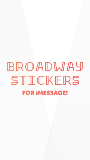 Broadway Stickers for iMessage(圖1)-速報App