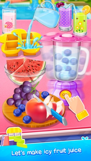 Summer Waterpark Food - Hamburger & Icy Juice Fun(圖2)-速報App