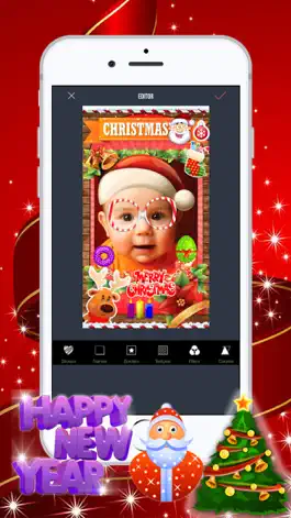 Game screenshot Christmas Photo Booth Editor apk