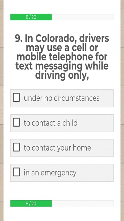 CO DMV PRACTICE DRIVING TESTS screenshot-8