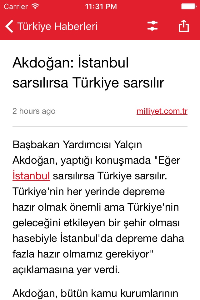 Türkiye Haberleri - News screenshot 3