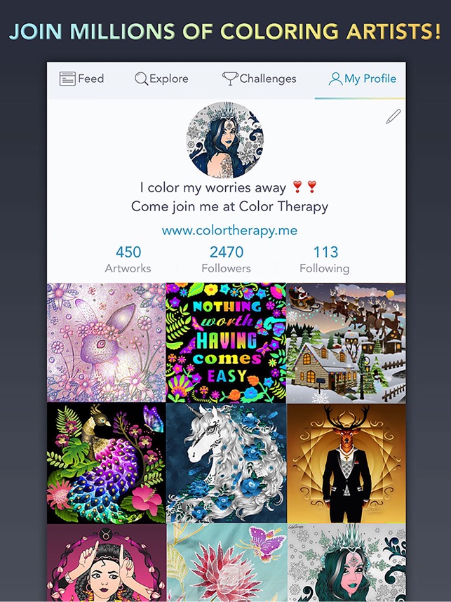 Color Therapy Coloring Number On The App Store