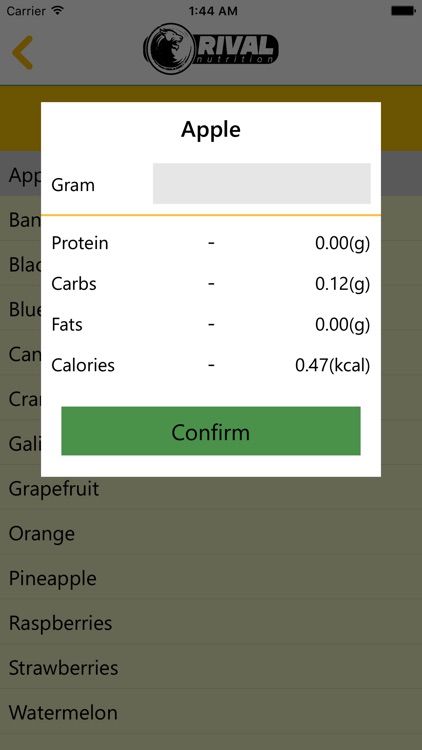 Rival Nutrition Meal Planner screenshot-3