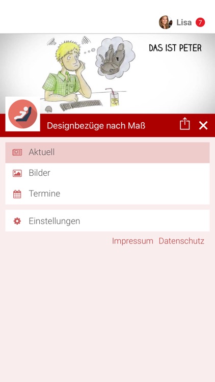 Designbezüge nach Maß