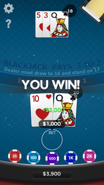 Blackjack 21! screenshot-3