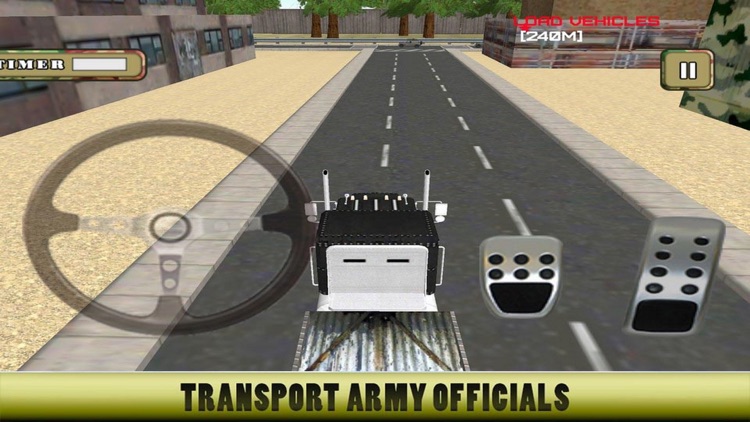 Army Transport Cargo Truck