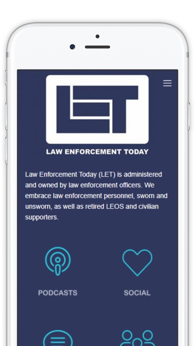 Screenshot #1 pour Law Enforcement Today