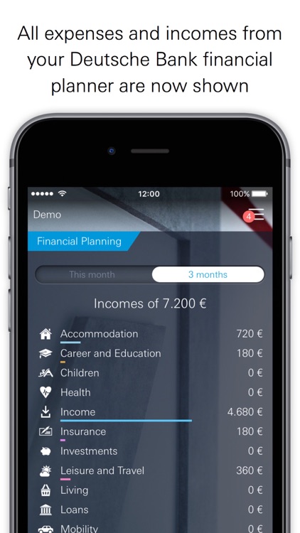 Deutsche Bank: Online Banking for all accounts screenshot-3