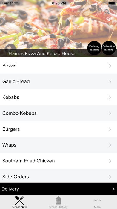 Flames Pizza And Kebab House screenshot 2