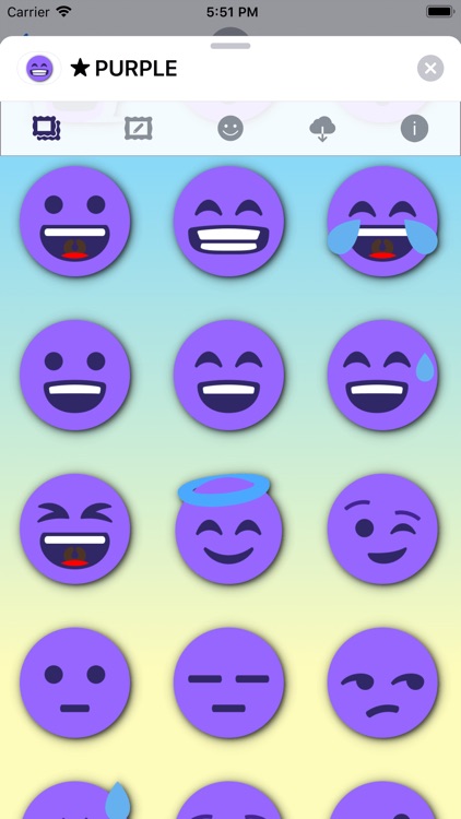 PURPLE Emoji • Stickers screenshot-3