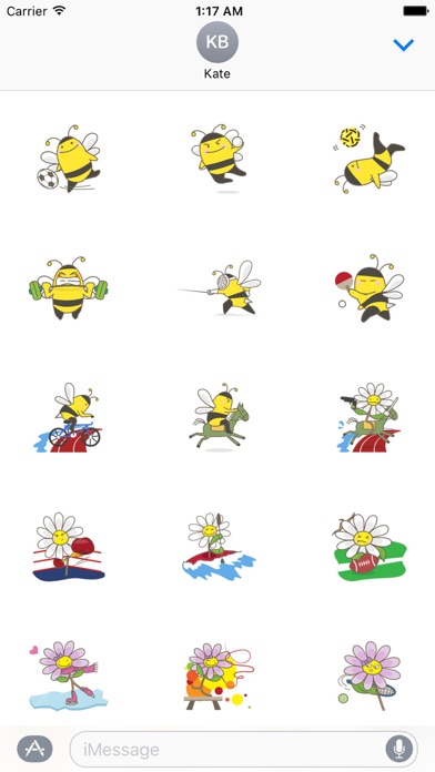 Bee and Flower Love Sport screenshot 2