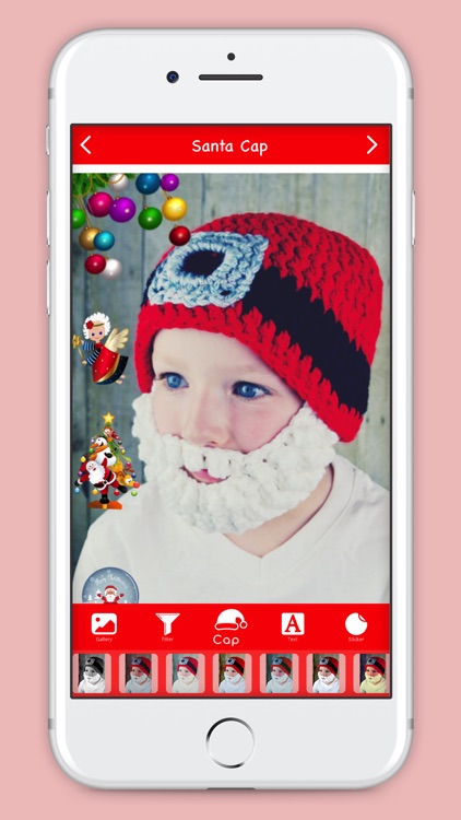 Santa Cap Photo Editor