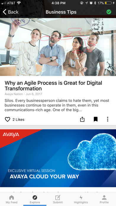 Avaya Nation screenshot 2