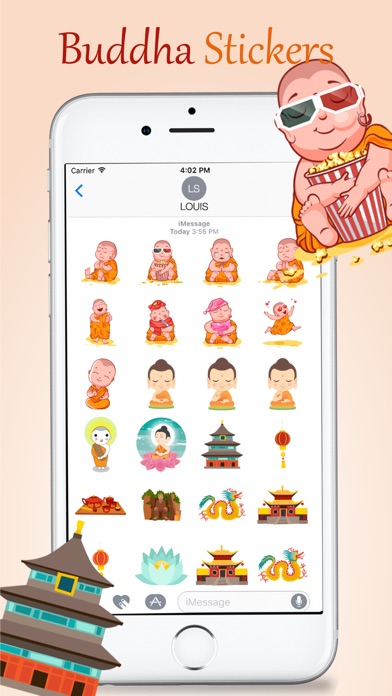 Buddha Stickers! screenshot 2