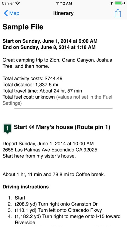 Road Trip Planner™