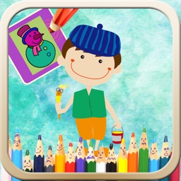 Kids Fill Color icon