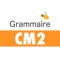 "Grammaire CM2" est une application proposant une vue d'ensemble des notions grammaticales abordées durant la deuxième année du cours moyen