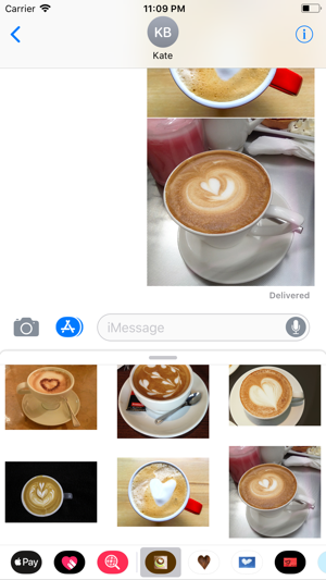 Coffee Hearts Sticker Pack(圖9)-速報App