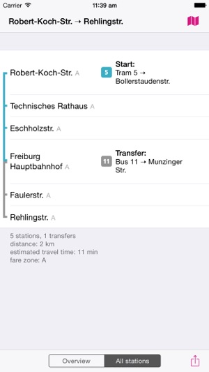 Freiburg Rail Map Lite(圖3)-速報App