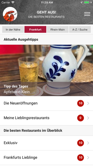 GEHT AUS! – Restaurantführer