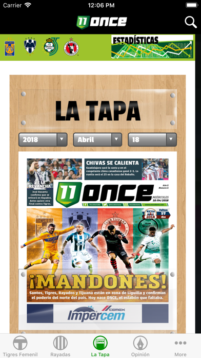 Once Diario Deportivo screenshot 2