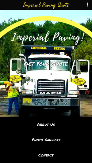 Imperial Paving Quote App