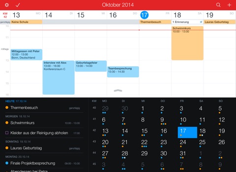 Fantastical 2 for iPad screenshot 2