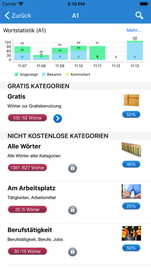 Worttrainer Englisch(圖2)-速報App