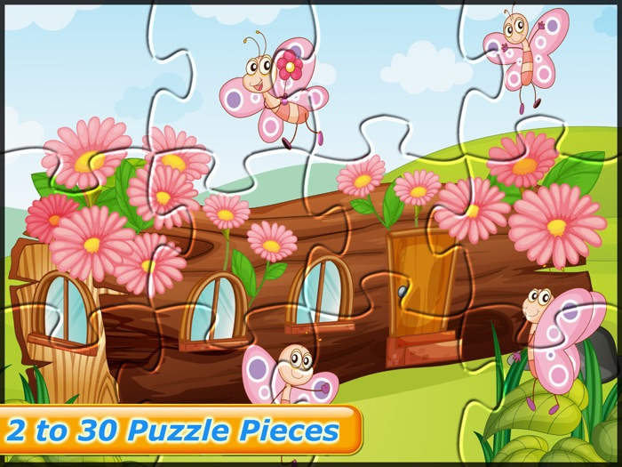 Insects Puzzle Games for Kids