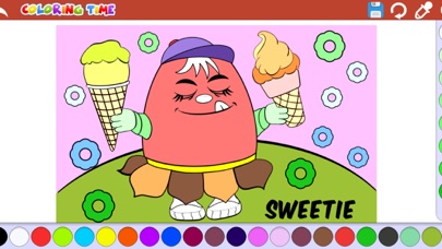 Eggs Time Coloring Books screenshot 2