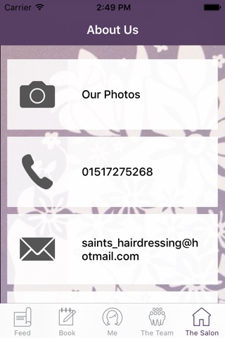 Saints Hairdressing screenshot 3
