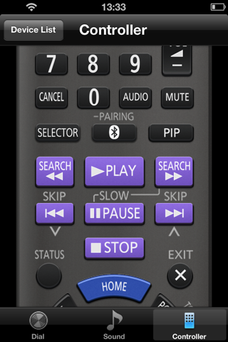 Panasonic Theater Remote 2014 - náhled