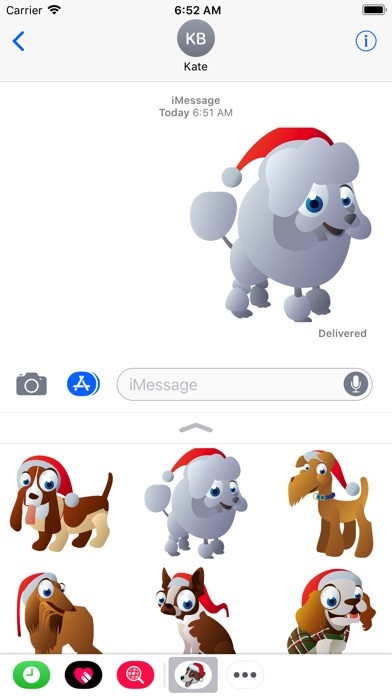 Holiday DogMojis! screenshot 2