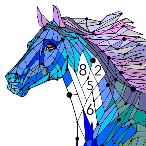 Color by Number&Coloring Book by hu wencui