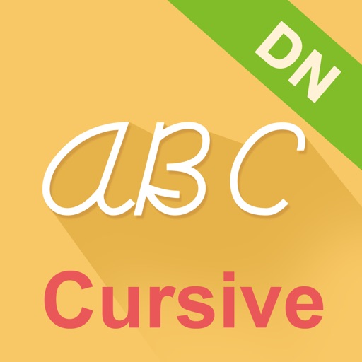 Cursive Writing DN Style iOS App