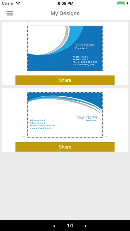 Easy Business Card Maker screenshot-4