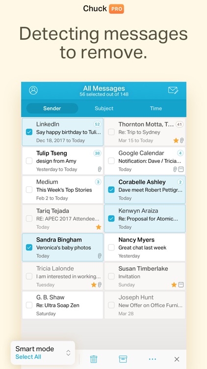 Chuck Email: Fast Inbox Zero screenshot-7