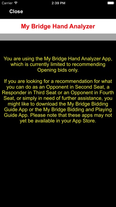 Bridge Hand Analyzer screenshot 3