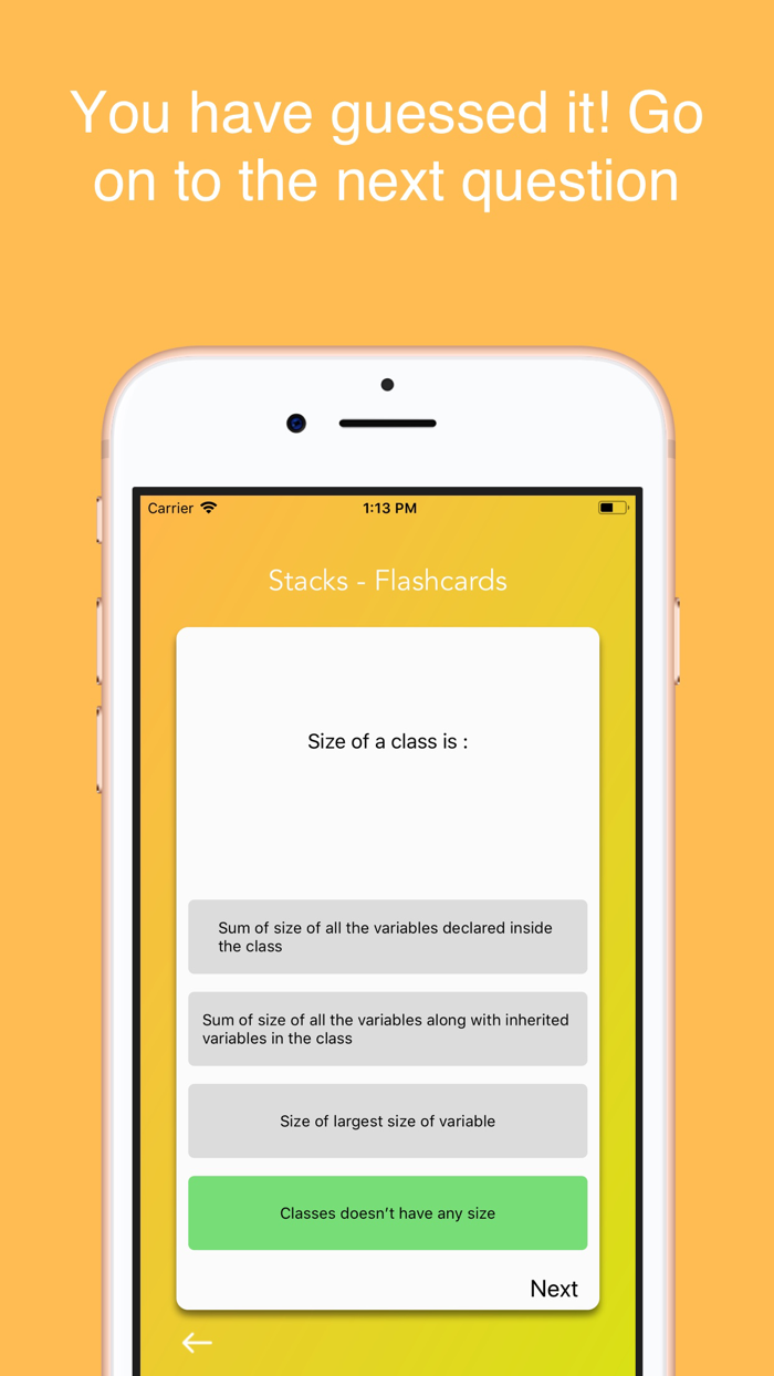Stacks Flashcards