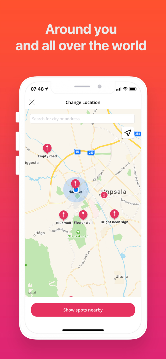 Scoutly - Discover photo spots