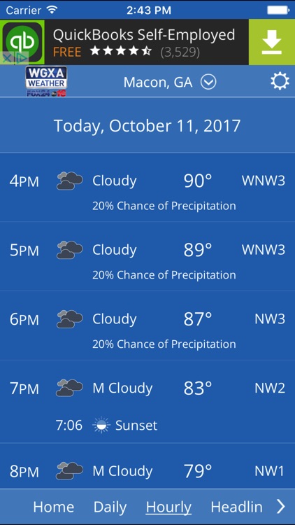 WGXA Weather