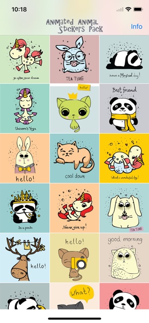 Animated Animal Stickers Pack(圖2)-速報App