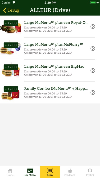 McDonald's Belgium screenshot-3