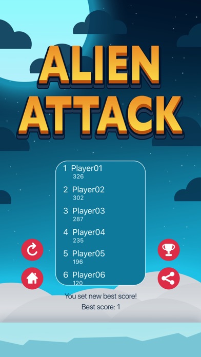 Alien Attack Game screenshot 4