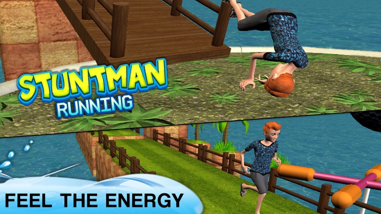 Legendary Stuntman Run : 3D Kid Running Game