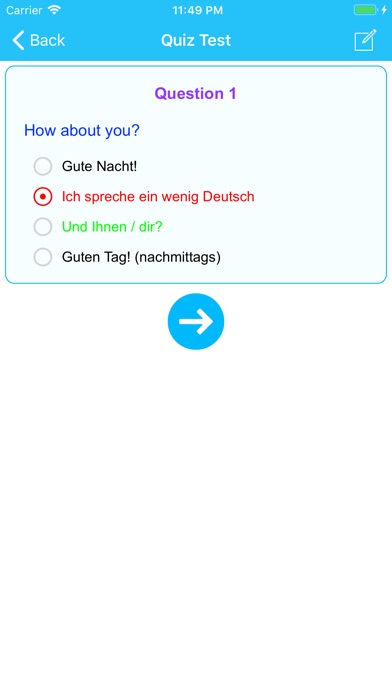 Learn German Language Offline screenshot 3