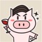 Little Pig Animated Stickers