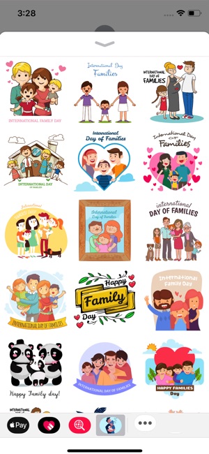 Family Day Together Stickers(圖3)-速報App