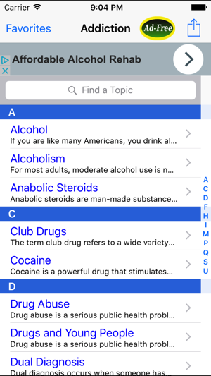 Drug Addiction: Alcoholics & Narcotics C